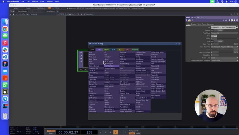 Displacement is the act of shifting a texture, such as an image, in particular directions that are based on another texture, such as a noise pattern. Here we talk about how to do this in TouchDesigner.