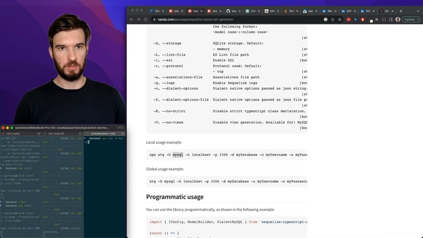 In the past we’ve simply written models and informed our application and our database what they were. This time around though, we’re not in control. How do we generate models for a database that we didn’t author?